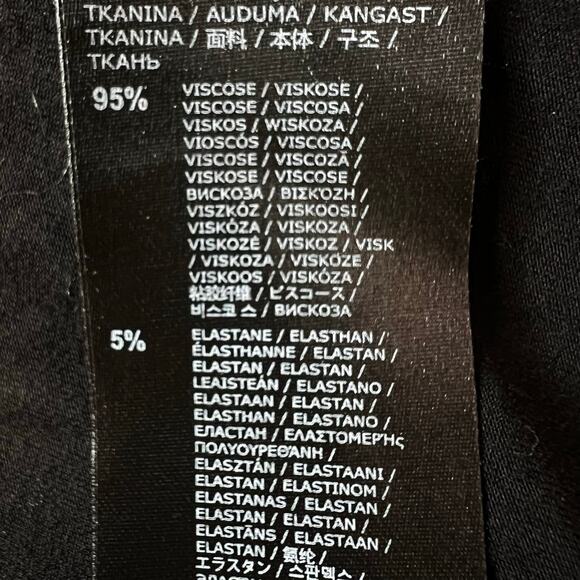 KILLSTAR Maple Asymmetrical Dress Snake Print in Black Viscose Women’s 4XL - Picture 10 of 12